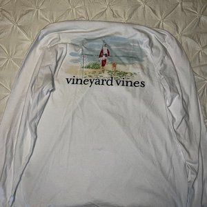 Vineyard Vines Beach Santa Longsleeve